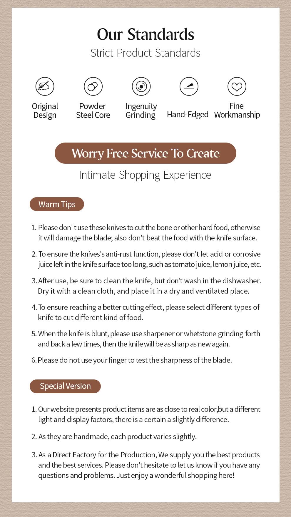 XINZUO Zhen XZ05 Series ZDP-189 Powder Steel Chef Knife 8.5 Inch, Made of Three-layer Composite Steel, Hardness Reaches 65-67HRC, Desert lronwood Octagonal HandIe