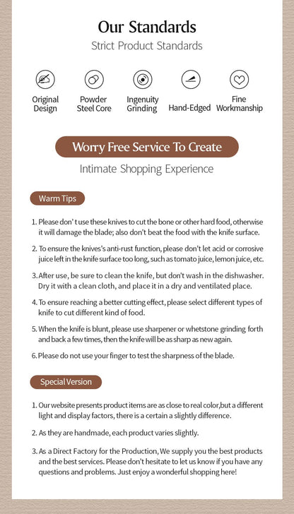 XINZUO Zhen XZ05 Series ZDP-189 Powder Steel Bread Knife 9 Inch, Made of Three-layer Composite Steel, Hardness Reaches 65-67HRC, Desert lronwood Octagonal HandIe