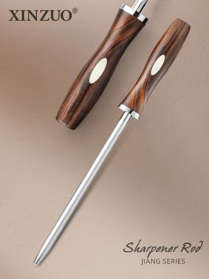 XINZUO High Carbon Steel Diamond Sharpener Rod-Jiang Series