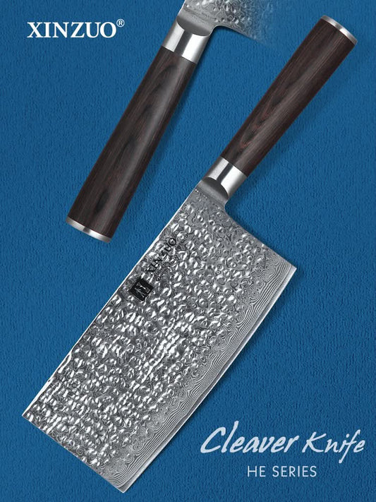 XINZUO HE SERIES 7 inch Big Cleaver Knife