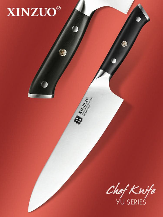 XINZUO YU SERIES Stainless Steel  8.5'' inch Chef Knife