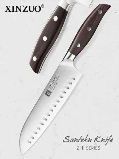 XINZUO ZHI SERIES XINZUO 7''inch Santoku Knife