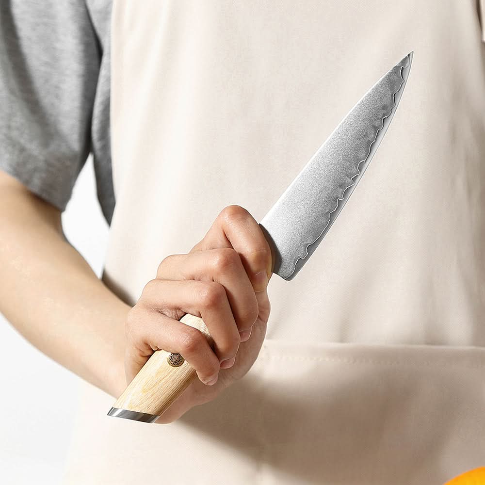 XINZUO Lan Series 3-layer Composite Steel 5 inches Utility Knife