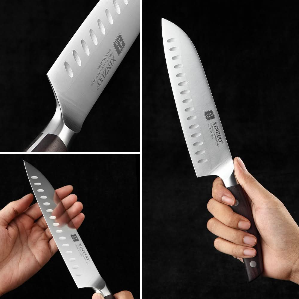 XINZUO ZHI SERIES XINZUO 7''inch Santoku Knife