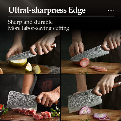 XINZUO YU SERIES 5Pcs Kitchen Knife Set