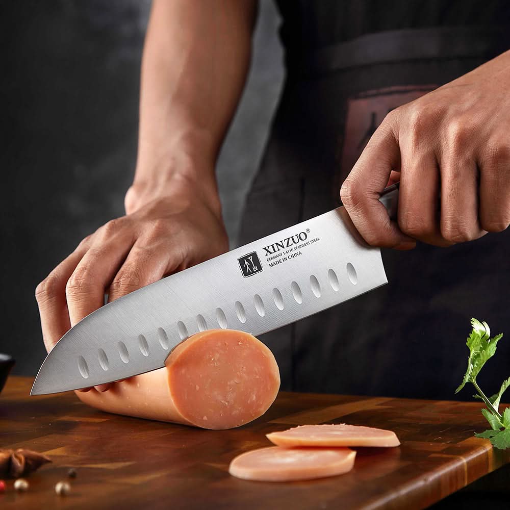 XINZUO ZHI SERIES XINZUO 7''inch Santoku Knife
