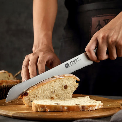 XINZUO YU SERIES Stainless Steel 9''inch Bread Knife
