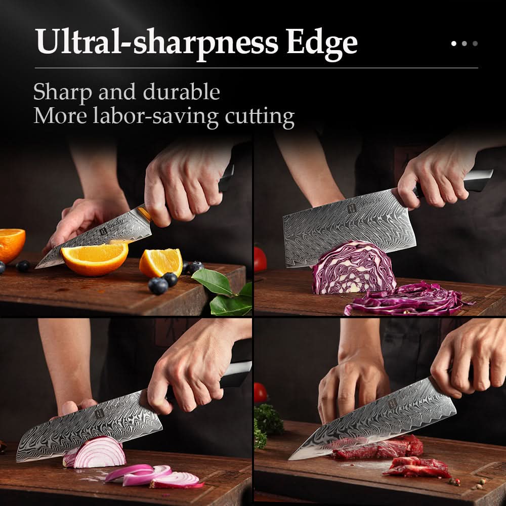 XINZUO FENG SERIS 6Pcs Kitchen Knife Set