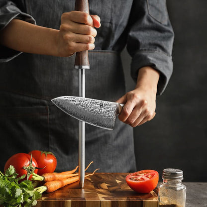 XINZUO High Carbon Steel Diamond Sharpener Rod-Jiang Series