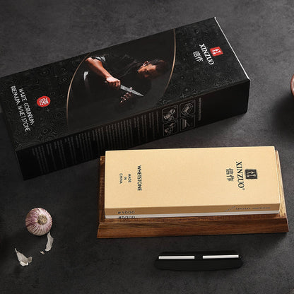 XINZUO Double Side 1000/5000 Grit Whetstone Kitchen Knife Accessories