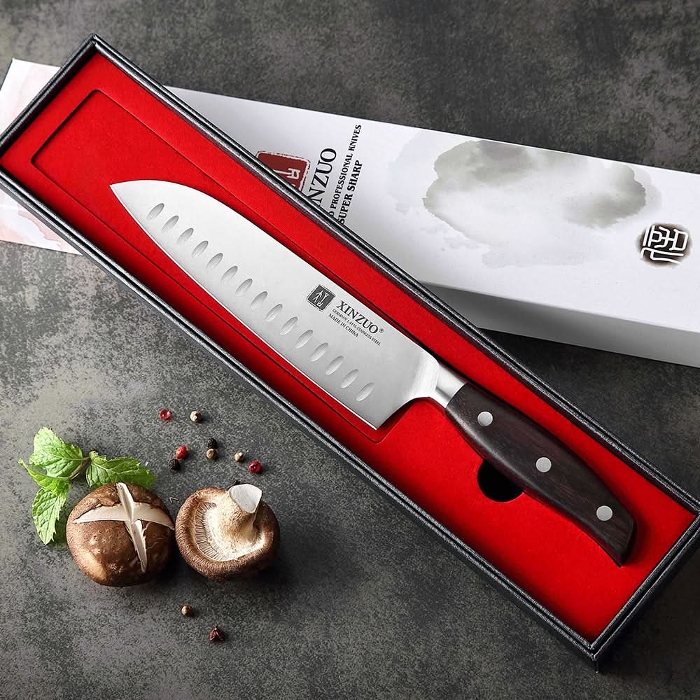 XINZUO ZHI SERIES XINZUO 7''inch Santoku Knife