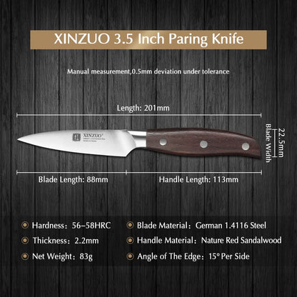 XINZUO ZHI SERIES XINZUO 3.5 "inch Paring Knife