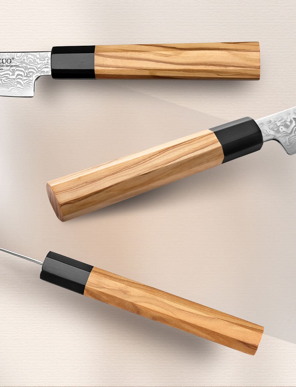 XINZUO PM8  Series 2Pcs wooden handles(Only Handle)